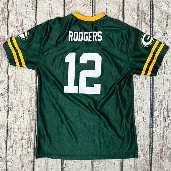 Aaron Rodgers Green Bay Packers NFL Football Boys Kids Youth - Picture 2 of 4